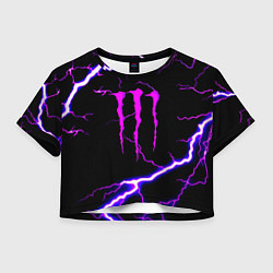 Женский топ Monster energy neon storm