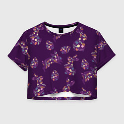 Женский топ Кролики и яйца