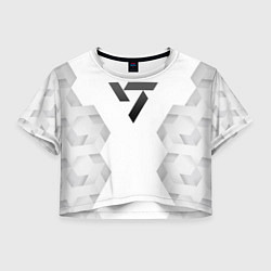 Женский топ Seventeen white poly
