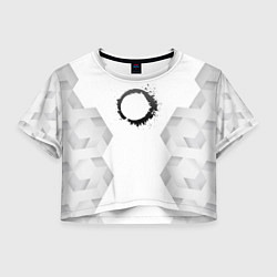 Женский топ The Callisto Protocol white poly