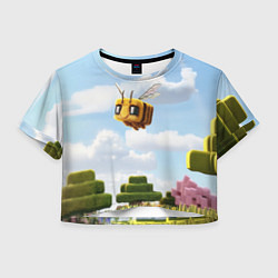 Женский топ Пчёлка - Minecraft