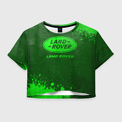 Женский топ Land Rover - green gradient