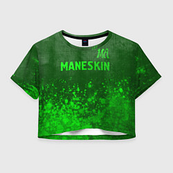Женский топ Maneskin - green gradient посередине