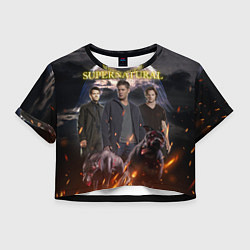 Женский топ Supernatural - true hunters