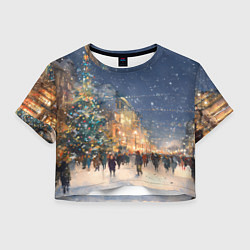 Женский топ Новый год в Москве новогодняя елка