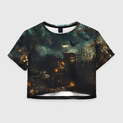 Женский топ Ночь тыкв и теней