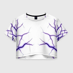 Женский топ Color white purple