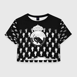 Женский топ Реал Мадрид люди краски