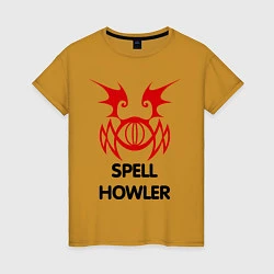 Женская футболка Dark Elf Mage - Spell Howler