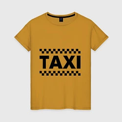 Женская футболка Taxi