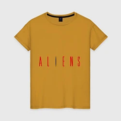 Женская футболка ALIENS