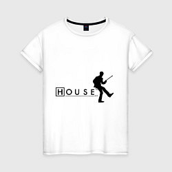 Женская футболка House MD