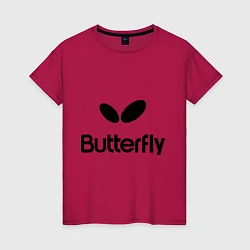 Женская футболка Butterfly Logo