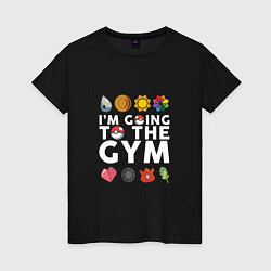 Женская футболка Pokemon Im going to the gym (white)