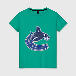 Женская футболка Vancouver Canucks