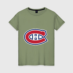 Женская футболка Montreal Canadiens