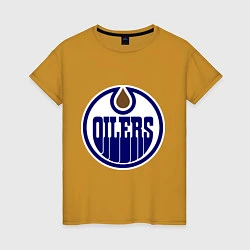 Женская футболка Edmonton Oilers