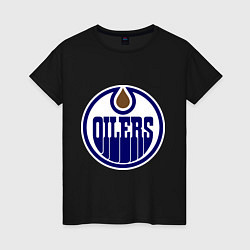 Женская футболка Edmonton Oilers