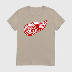 Женская футболка Detroit Red Wings