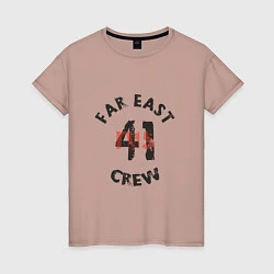 Женская футболка Far East 41 Crew