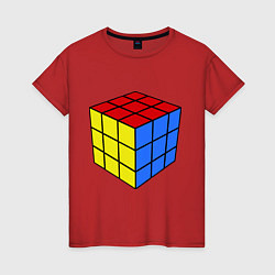 Женская футболка Рубик