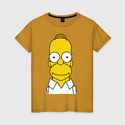 Женская футболка Homer Face