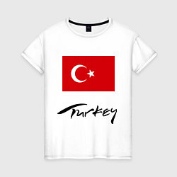 Женская футболка Turkey