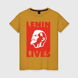 Женская футболка Lenin Lives