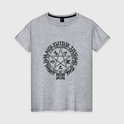 Женская футболка Hellsing Pentagram