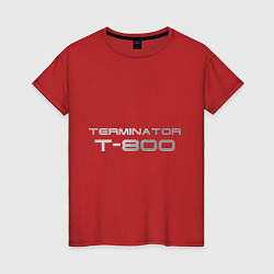 Женская футболка Терминатор Т-800