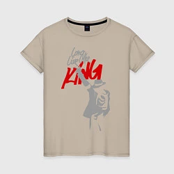 Женская футболка Майкл Джексон - Long live the King