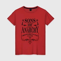 Женская футболка Anarchy Motorcycle Club