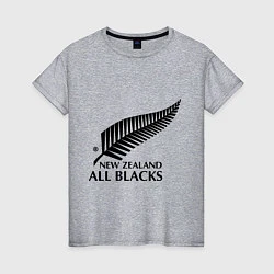 Женская футболка New Zeland: All blacks