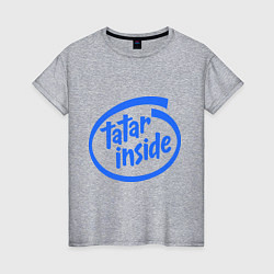 Женская футболка Tatar inside