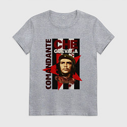 Женская футболка Comandante