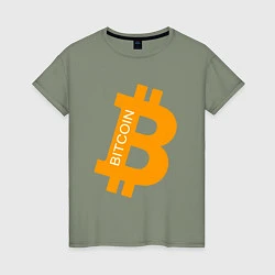 Женская футболка Bitcoin Boss