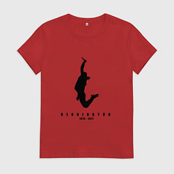 Женская футболка Chester Bennington