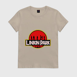 Женская футболка Linkin Park: Jurassic Park