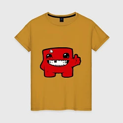 Женская футболка Super Meat Boy