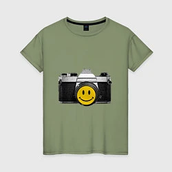 Женская футболка Фото-smile