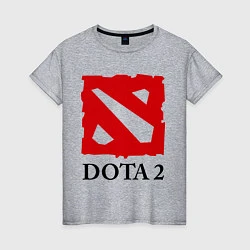 Женская футболка Dota 2: Logo