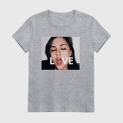 Женская футболка Sasha Grey LOVE