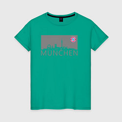 Женская футболка Bayern Munchen - Munchen City grey 2022