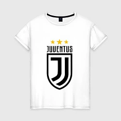 Женская футболка Juventus FC: 3 stars
