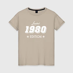 Женская футболка Limited Edition 1980
