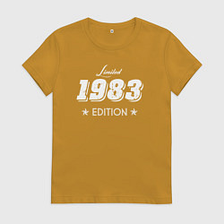 Женская футболка Limited Edition 1983