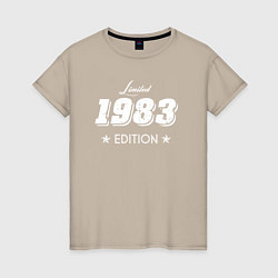 Женская футболка Limited Edition 1983