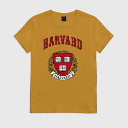 Женская футболка Harvard university