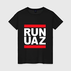 Женская футболка Run UAZ