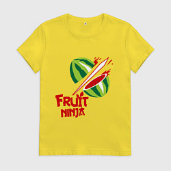 Женская футболка Fruit Ninja